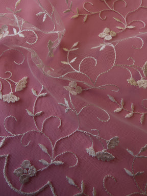 Dentelle Brodée Ivoire - Lake
