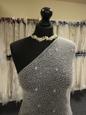 Tulle en Ivoire Diamanté - Vignette