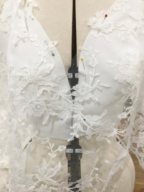 Dentelle Chantilly Ivoire - Bonika
