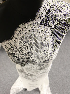 Dentelle Chantilly Ivoire - Pescaro