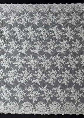 Dentelle ivoire à cordon - Padma