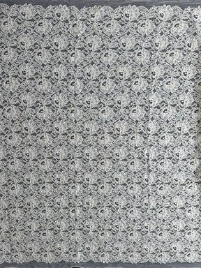 Dentelle ivoire à cordon – Sharon