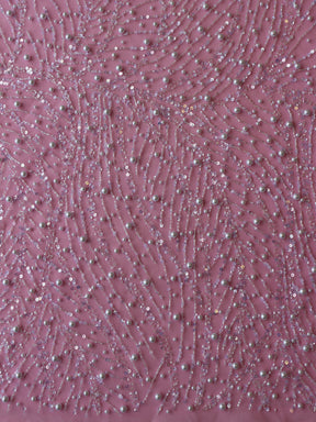 Tulle perlé ivoire - Kit