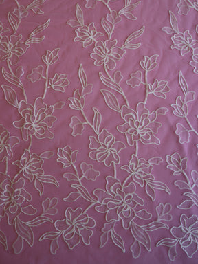 Dentelle de mariée brodée ivoire - Parker