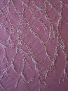 Dentelle Plume Ivoire - Chandler
