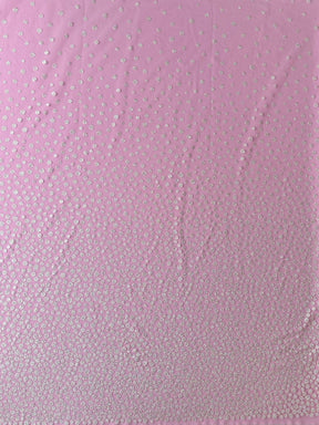 Tulle Fleur Pailleté Ivoire - Yasha