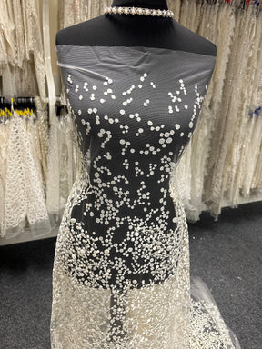 Dentelle Broderie Ivoire - Sloane