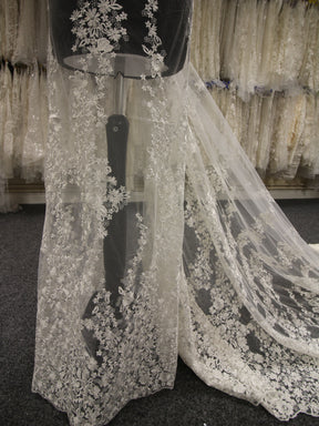 Dentelle Brodée Ivoire - Rhia