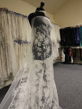Dentelle de mariée ivoire - Roos