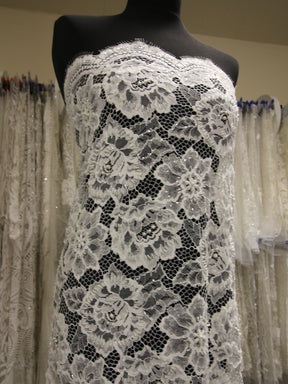Dentelle Perlée Ivoire – Shirley
