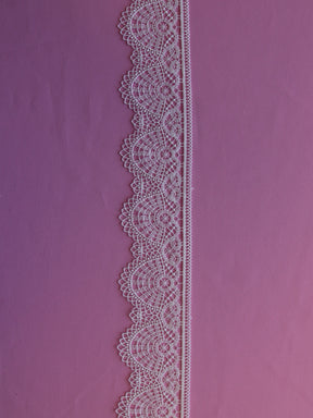 Galon Dentelle Ivoire - Eucalyptus