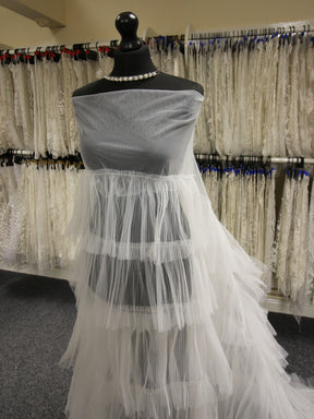 Tulle Plissé Ivoire - Layers