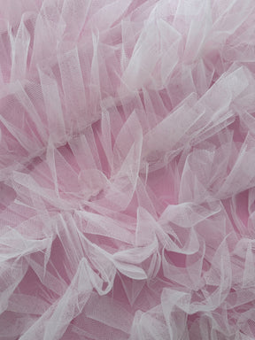 Tulle Plissé Ivoire - Audrinna