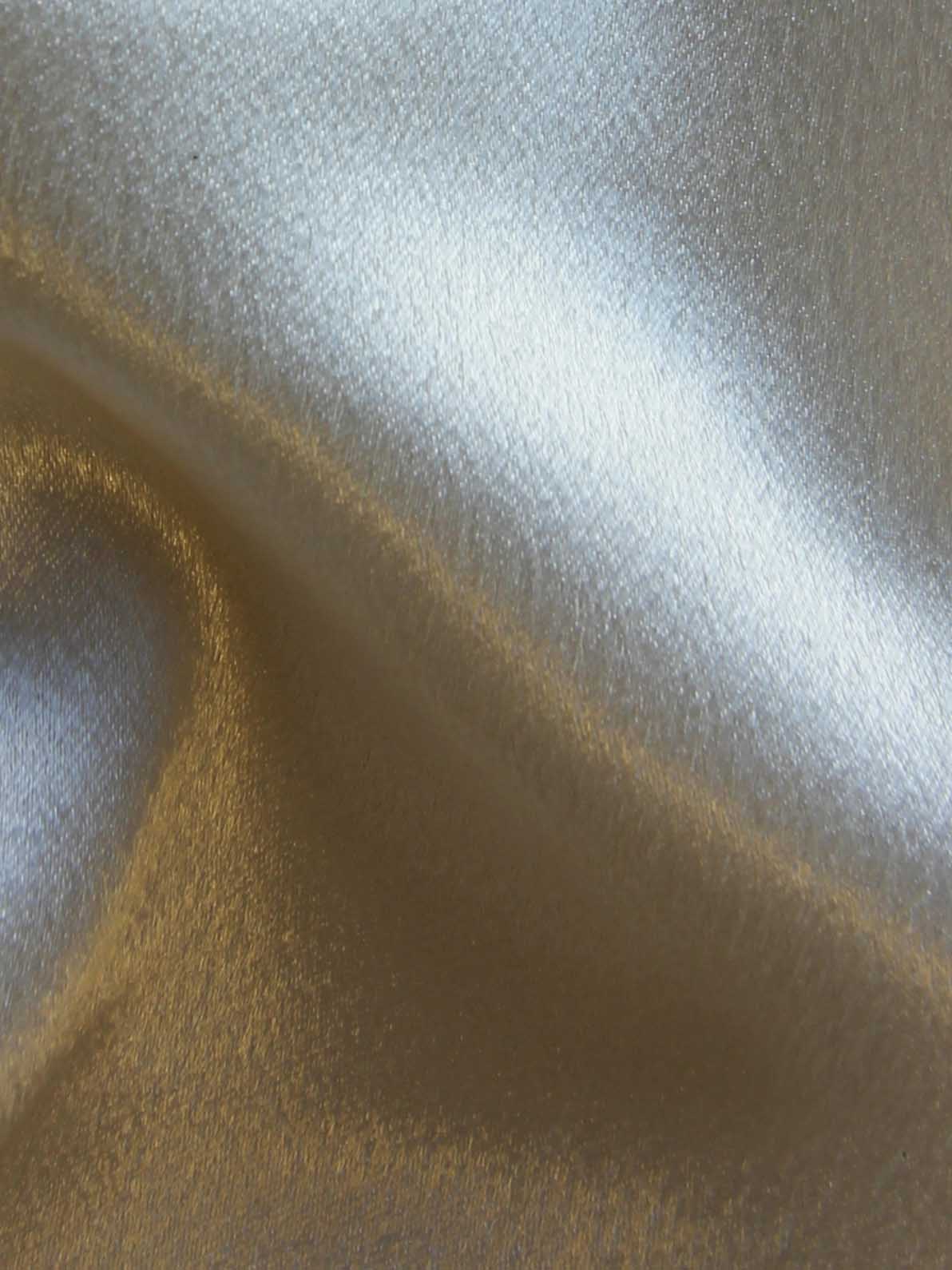 Satin crêpe polyester ivoire - Desire