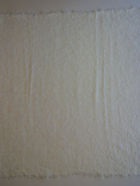 Tissu d'Hiver Ivoire - Laine