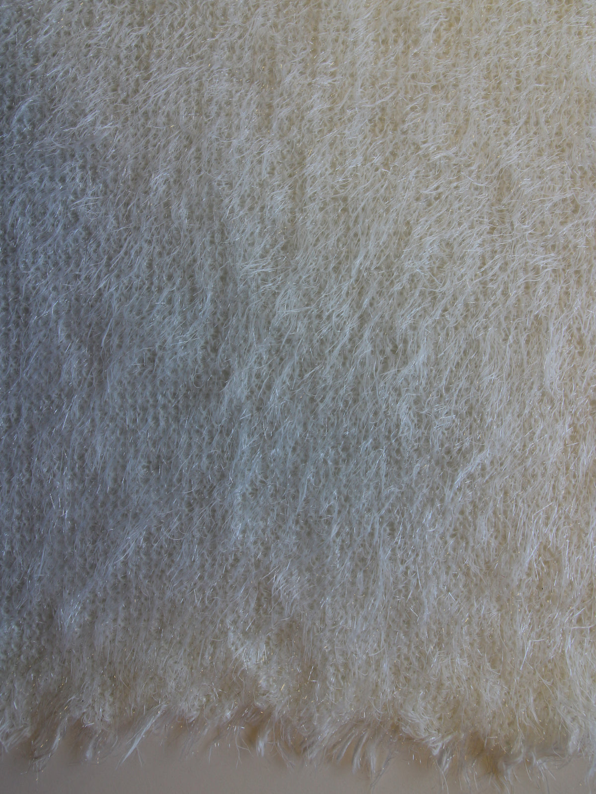 Tissu d'Hiver Ivoire - Laine