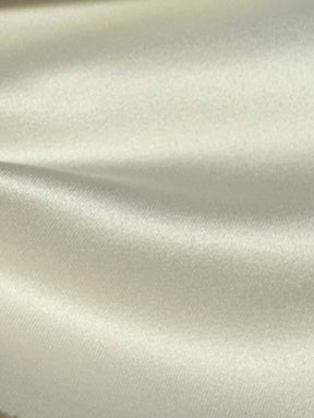 Satin de polyester ivoire - Canada
