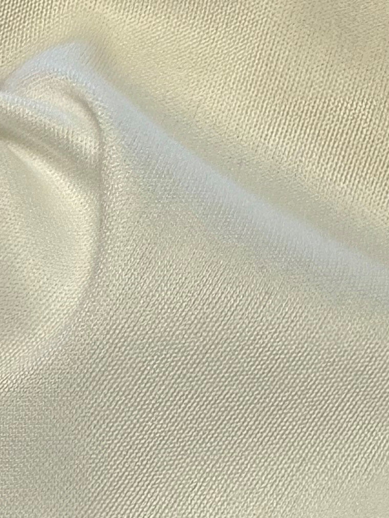 Tissu de doublure en polyester tricoté ivoire - Lituanie
