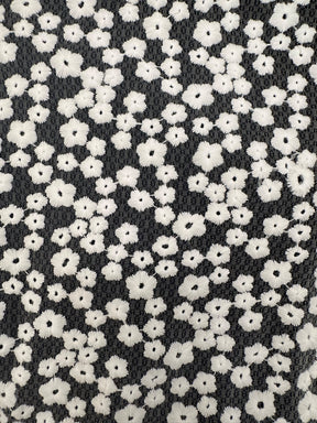 Ivory Embroidered Flower Lace - Molly (CF)