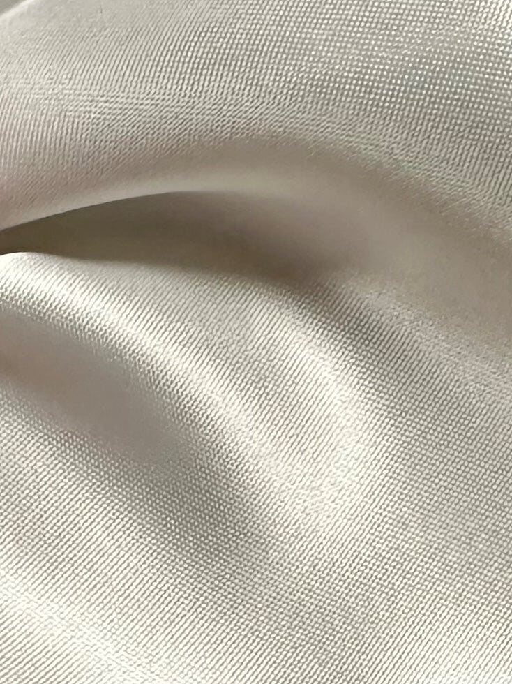Ivory Acetate Lining Fabric - Tuscany