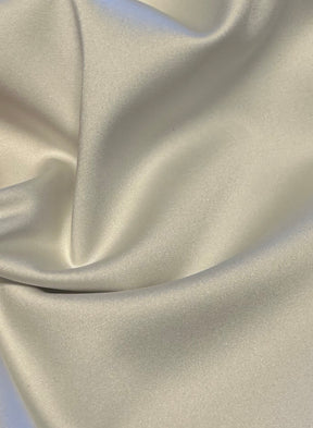Satin extensible en polyester ivoire - Estonie
