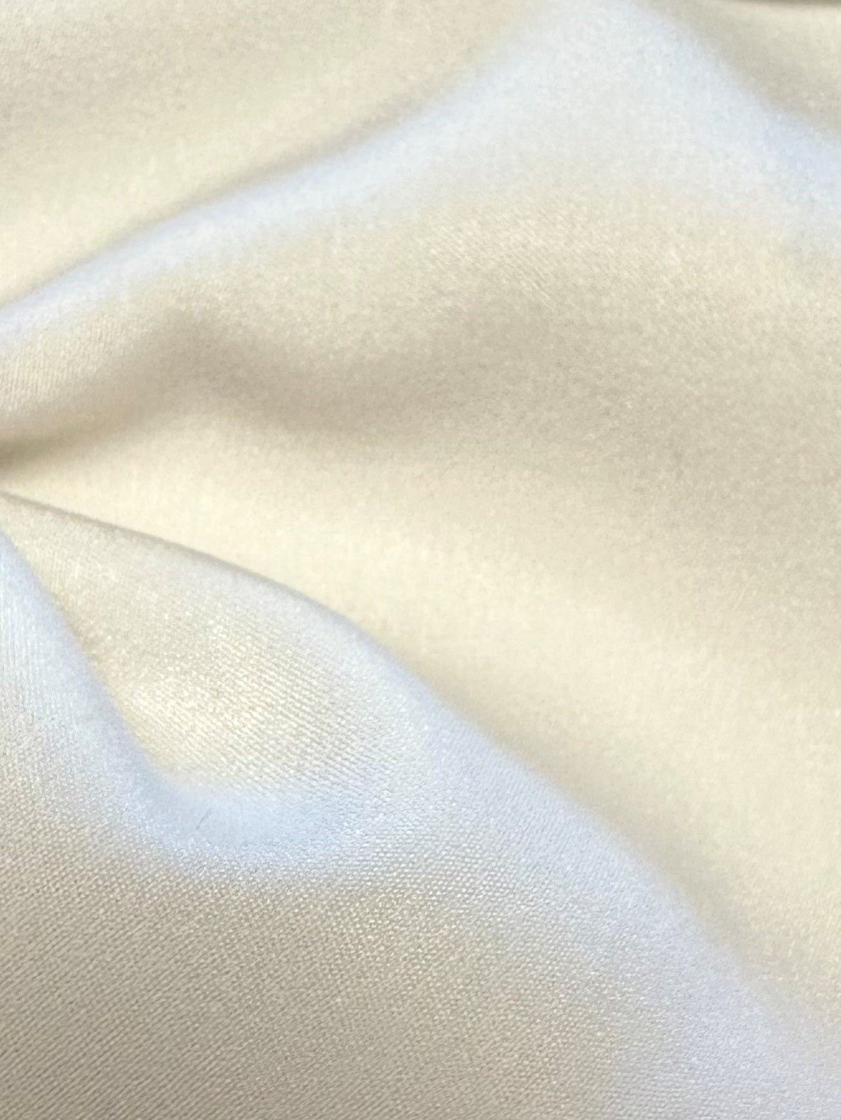 Satin de polyester ivoire - Japon