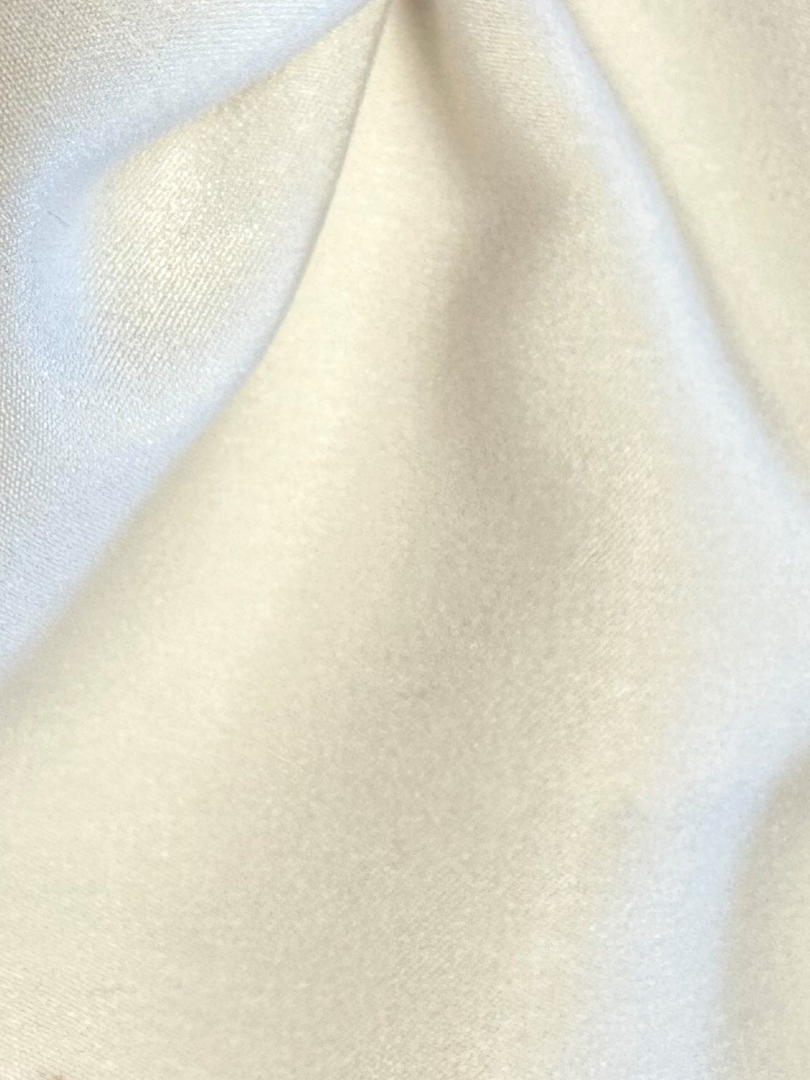 Satin de polyester ivoire - Japon