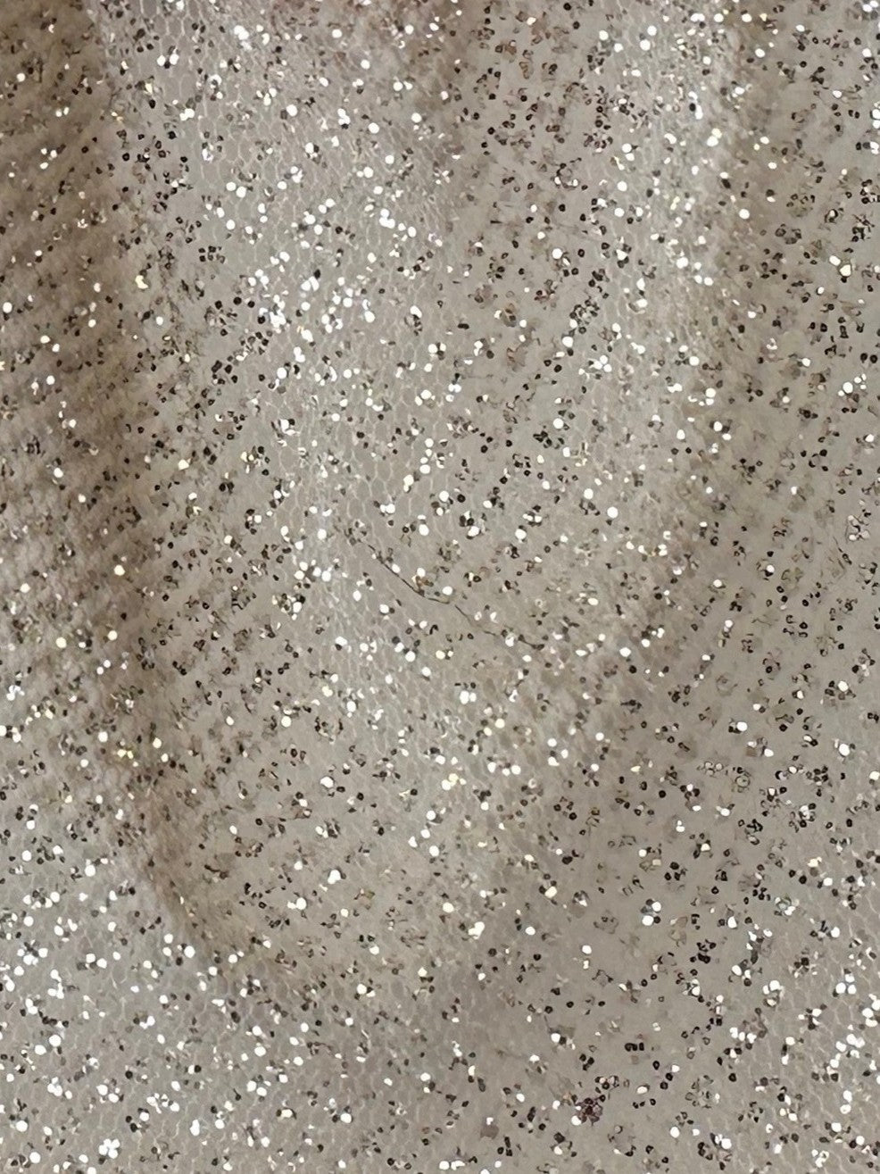 Tulle noir pailleté - Brillant