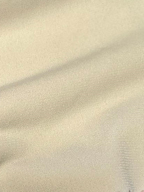 Ivory Polyester Stretch Jersey - Romania