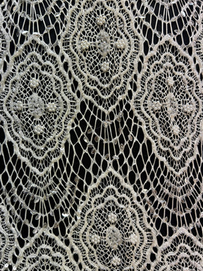 Dentelle Perlée Ivoire - Ivy
