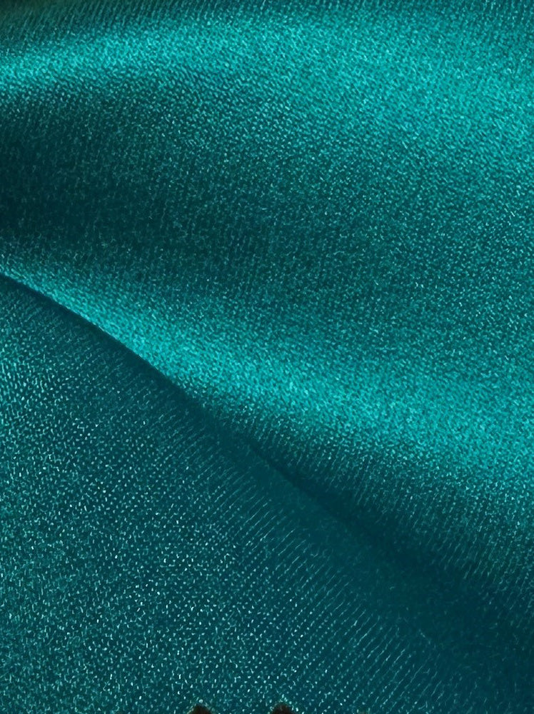 Satin de polyester vert jade - Canada
