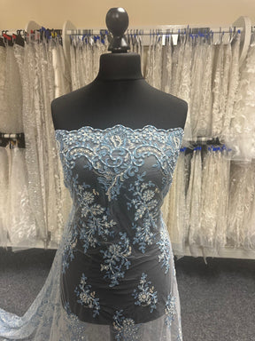 Dentelle bleue de Chine - Jessica