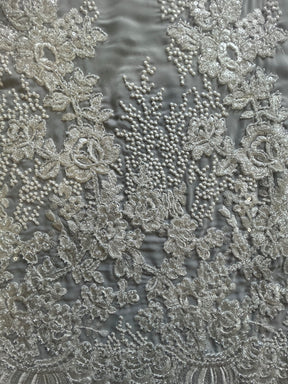 Dentelle Perlée Ivoire - Jolie