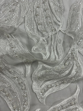 Dentelle Brodée Ivoire - Journey