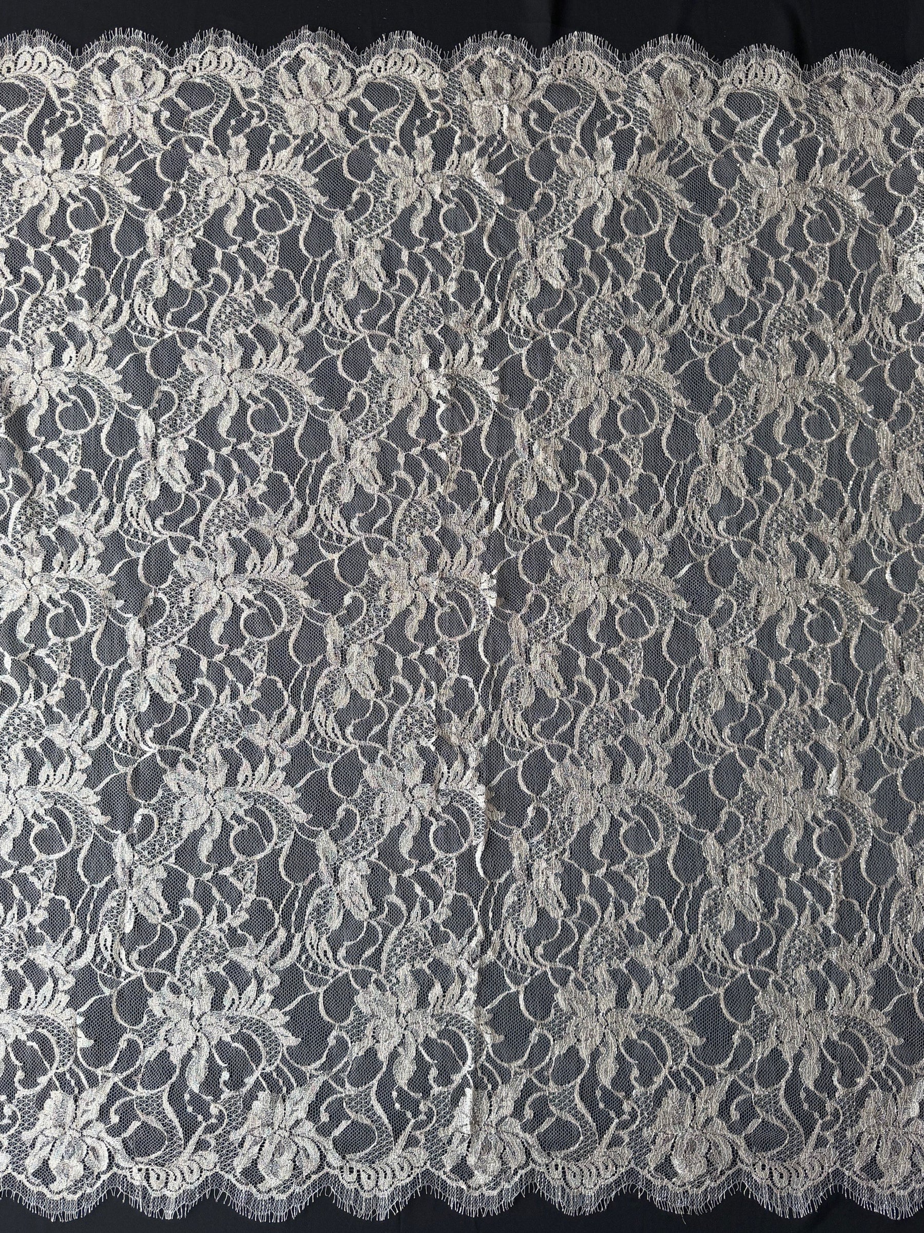 Dentelle française Rose foncé - LA2012