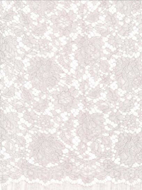Dentelle Française Festonnée Écologique Rose Foncé - LA4003