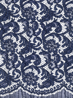 Dentelle Cordonnée Française Écologique Bleu Électrique - LA4007