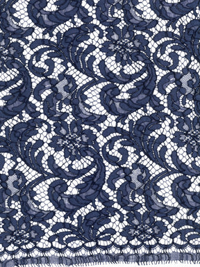 Dentelle Cordonnée Française Écologique Bleu Électrique - LA4007