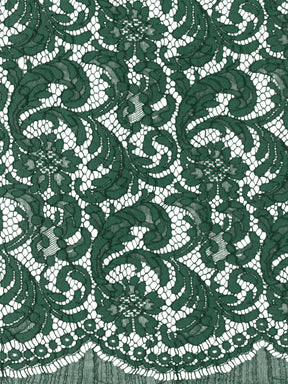 Dentelle cordée française émeraude Eco - LA4007