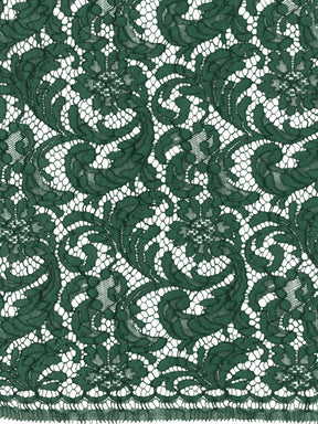 Dentelle cordée française émeraude Eco - LA4007
