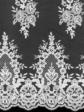 Dentelle de cordon rose coquille - LA7009