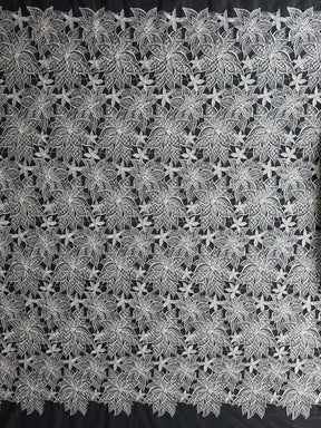 Dentelle Brodé Ivoire - Lalita