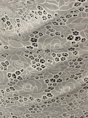 Coton brodé blanc - EB6001