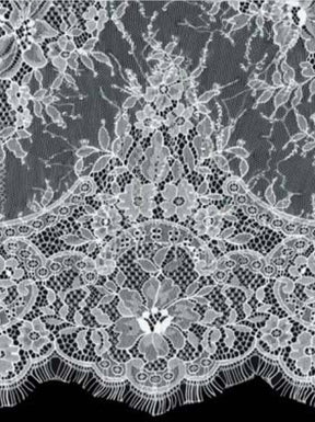 Dentelle Sequins Ivoire - LB6002