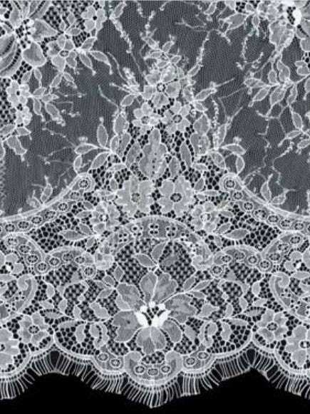 Dentelle Sequins Ivoire - LB6002