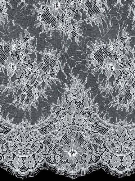 Dentelle Sequins Ivoire - LB6002