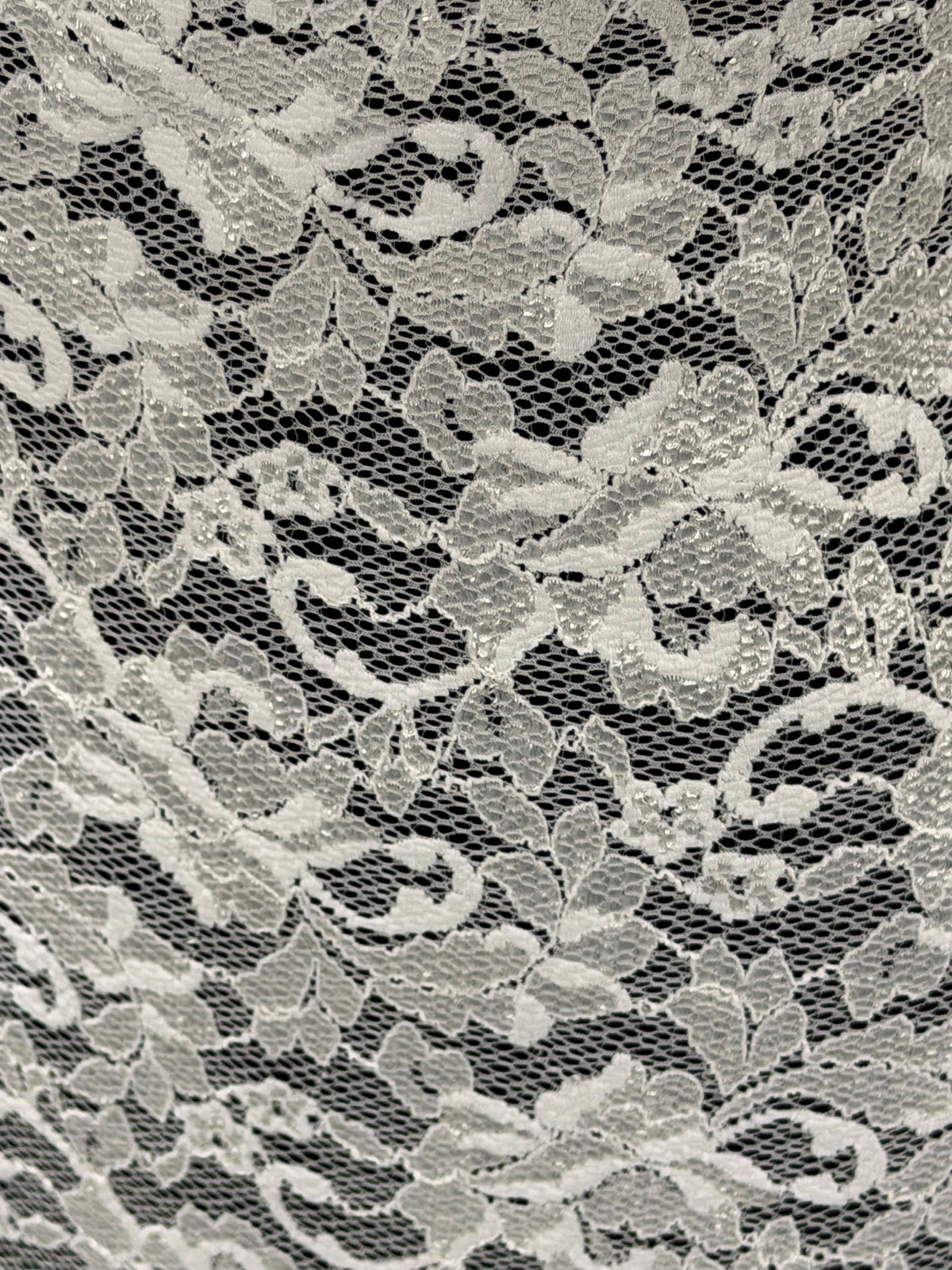 Dentelle extensible ivoire - LB7004