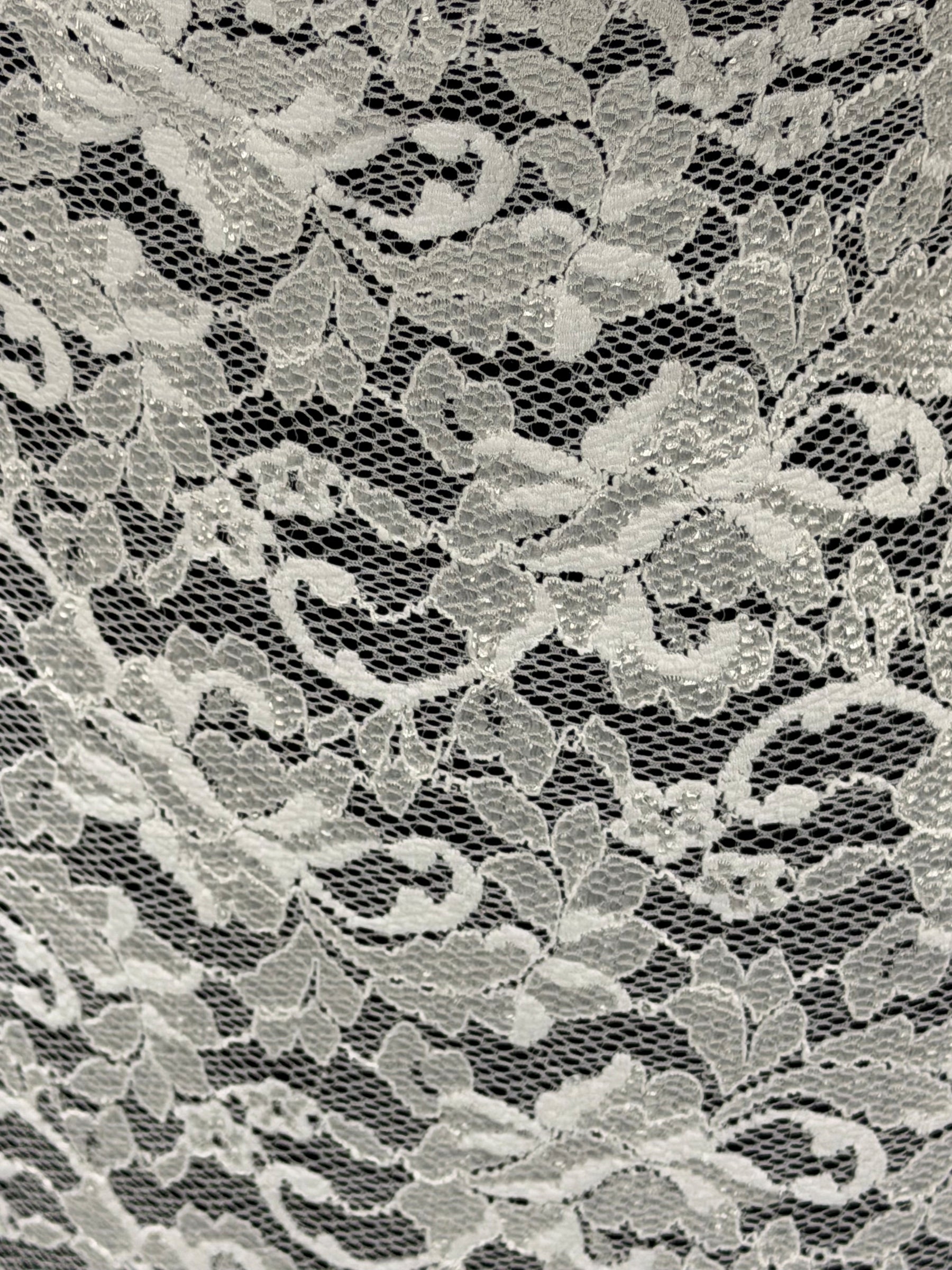 Dentelle extensible ivoire - LB7004