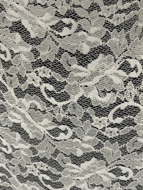 Dentelle extensible ivoire - LB7004