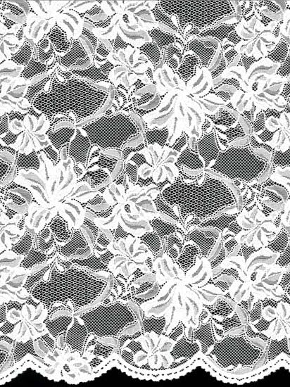 Dentelle extensible ivoire - LB7007